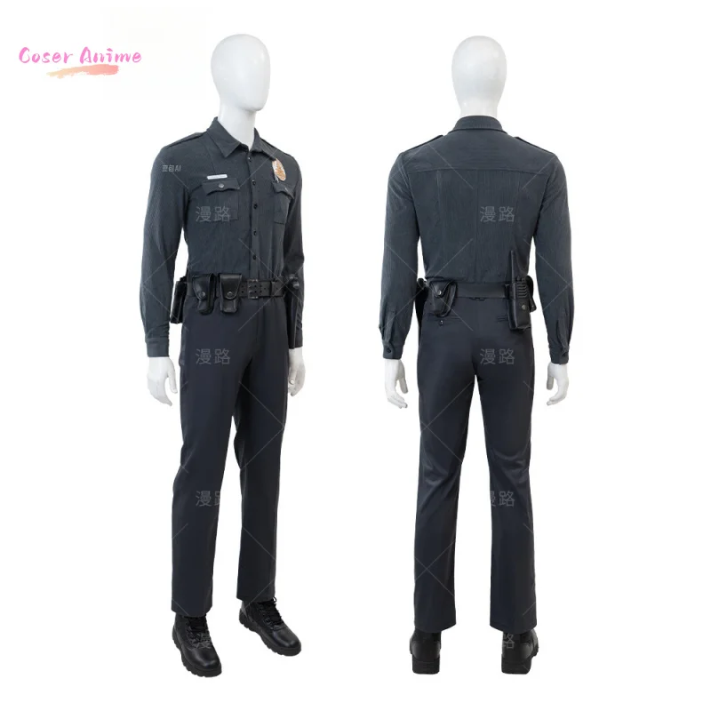 مورتال كومبات 1 T-1000 أزياء تنكرية موحدة للهالوين كرنفال حفلة عيد الميلاد لعب دور الملابس الملابس للرجال