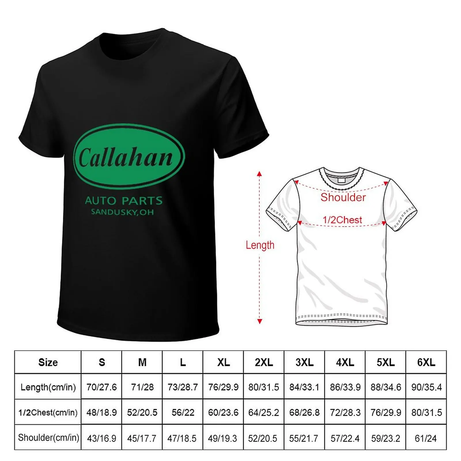 Callahan Auto Parts T-Shirt graphic t shirts for man T-Shirt