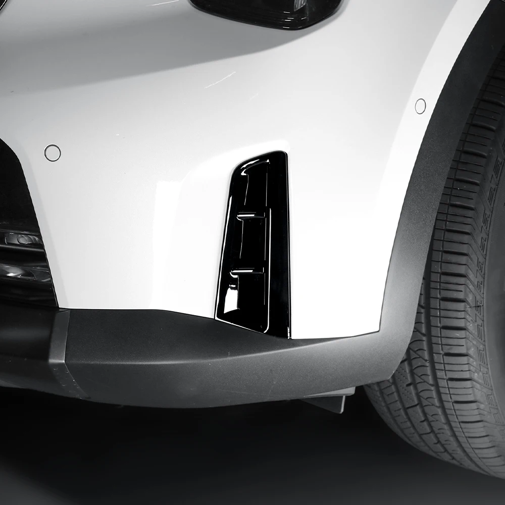 For Kia Sorento MQ4 2024-2026 2PCS Carbon Fiber Front Fog Lamp Cover Trim Exterior Accessories