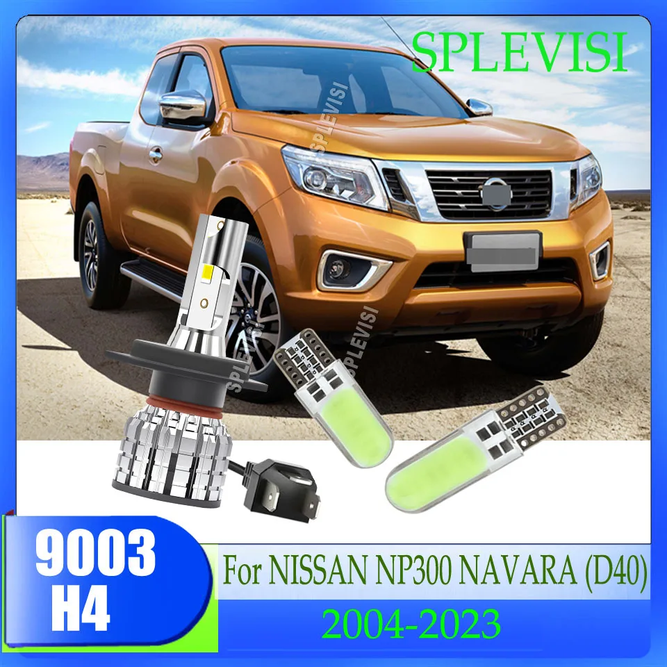 

H4 9003 LED 120W Headlight - Overheat Protection & Vibration Resistant For NISSAN NP300 NAVARA (D40) 2004 2005 2006 2007-2023