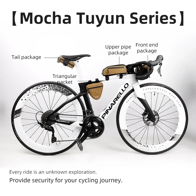 ESLNF أعلى أنبوب دراجة أكياس خفيفة الوزن دراجة حقيبة دراجة مقاومة للاهتراء ركوب الدراجات دراجة الإطار أكياس دراجة حقيبة