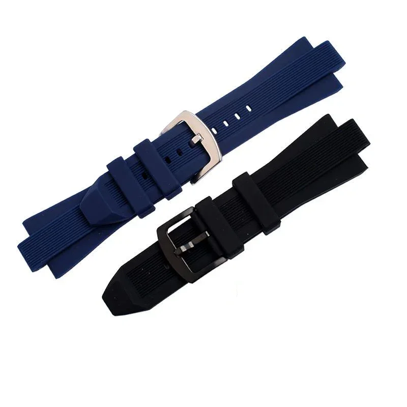 Natural Soft Silicone Rubber Watch Band For Fits Michael Kors Replacement MK9019 MK8295 MK8492 MK9020 Men's Watch 29*13mm Straps