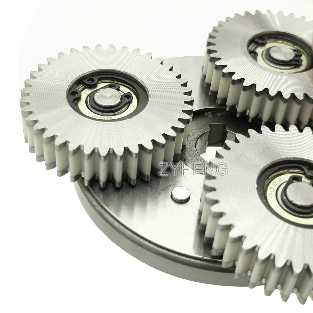 E Bike Motor Gear Clutch Kit 36T 47.5x12mm Nylon+Steel Planetary Gear with 88mm Clutch Set for Bafang Electric 500W/750W Motor