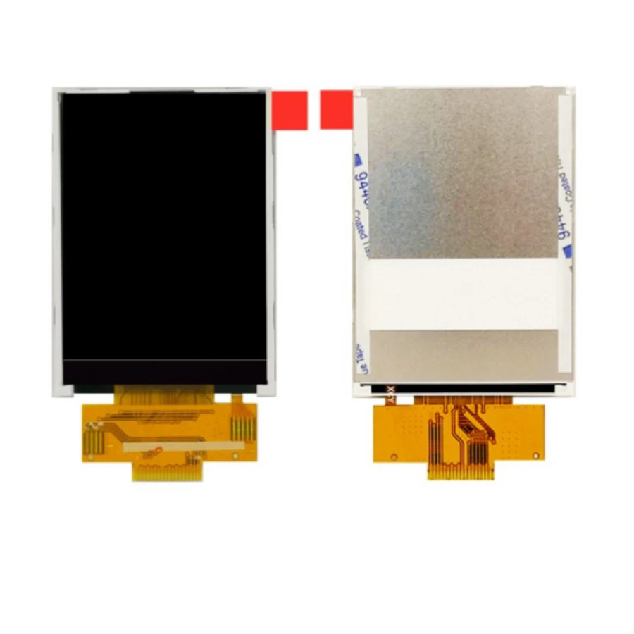 Tela LCD TFT de 2,8 polegadas Tela de porta serial SPI 240 * 320 Driver IO de 4 fios ST7789V 18PIN