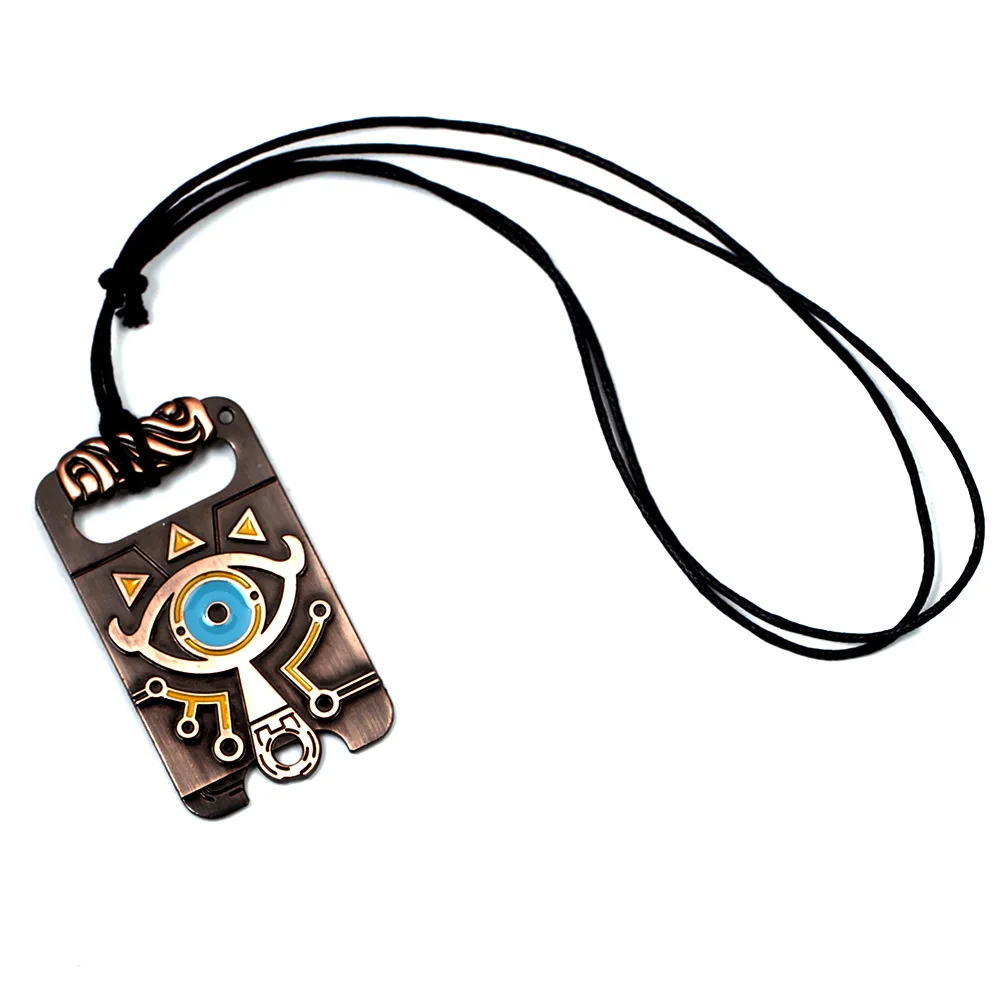 Game The Legend of Zelda Breath of The Wild Backpack Pendant Keychain Necklace for Men Women Jewelry Accessories Charm Gift