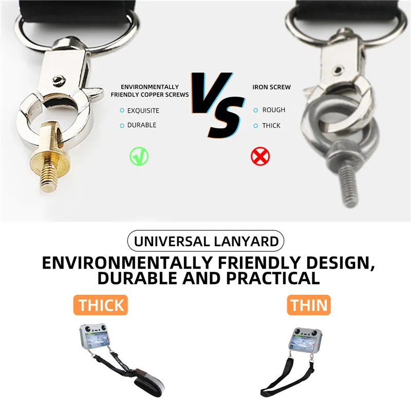 ل DJI MINI 3 برو تعديل الرقبة حزام Mavic 3 اكسسوارات ل DJI RC شاشة تحكم عن بعد/RC برو/جهاز تحكم ذكي الحبل