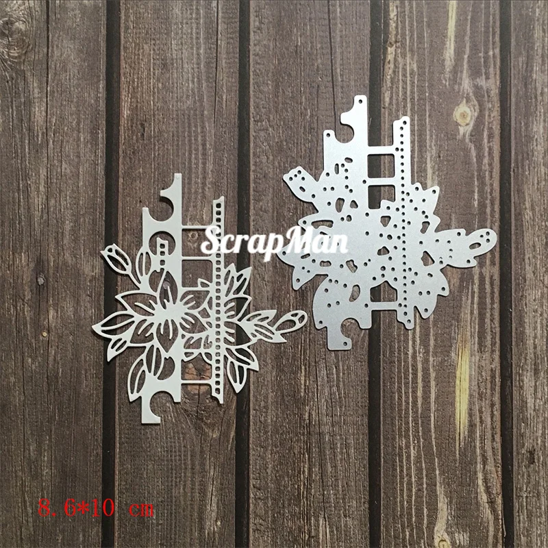 New 2024 Metal Cutting Dies Lace frame square frame diy Scrapbooking Photo Album Decorative Embossing PaperCard Crafts Dies