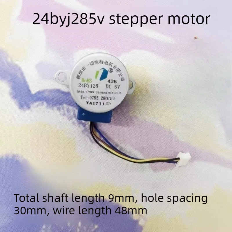 

Шаговый двигатель 24BYJ28-436 DC5V, четырехпроводной шаговый двигатель 24BYJ, шаг 1/64