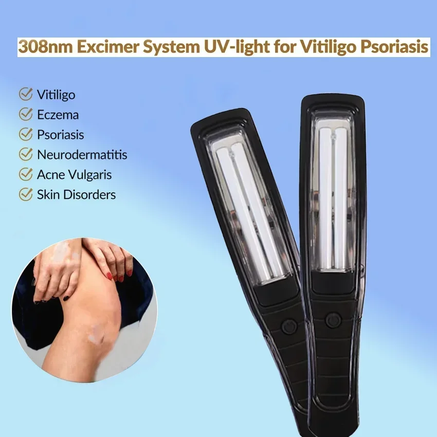 Narrowband UVB 311nm Lamp for Vitiligo Psoriasis Eczema Physical Therapy Medical Light Source Equipment