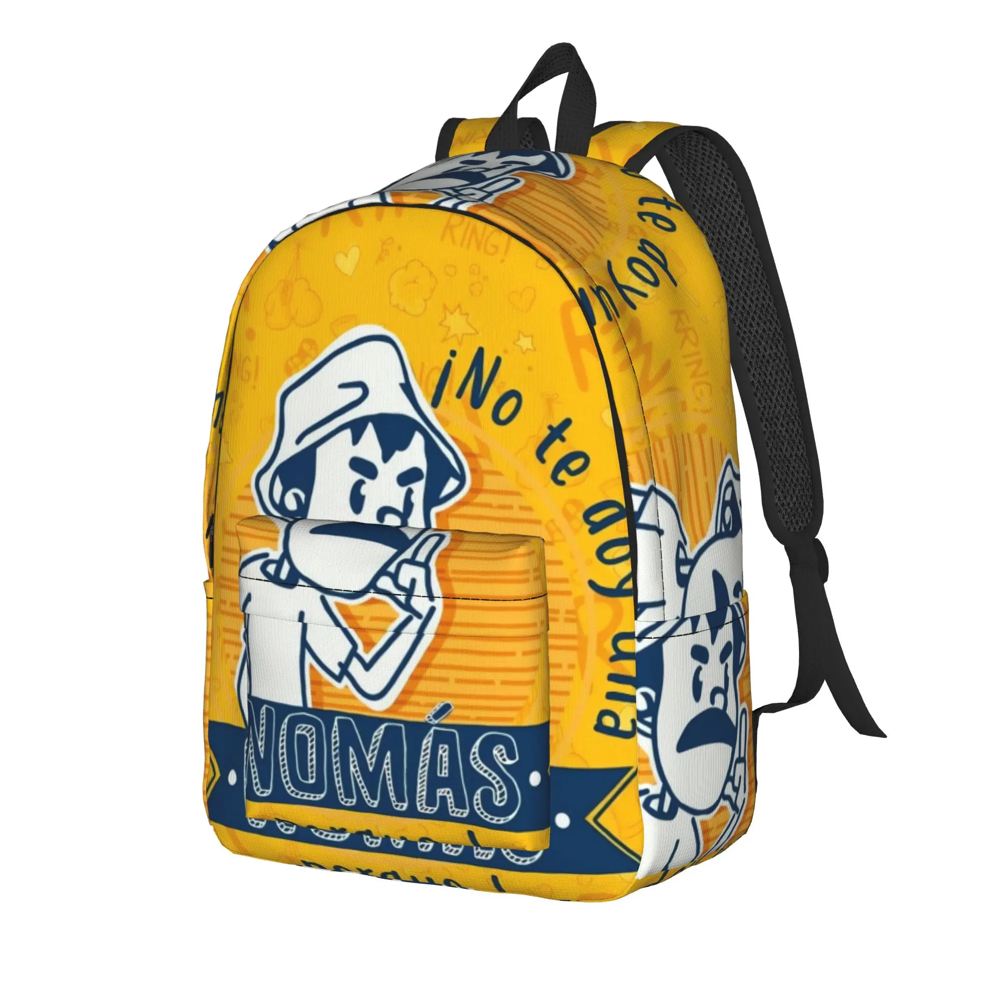 El Chavo del Ocho Backpack Student Unisex  Lightweight Backpacks Polyester Kawaii High School Bags Cycling Colorful Rucksack