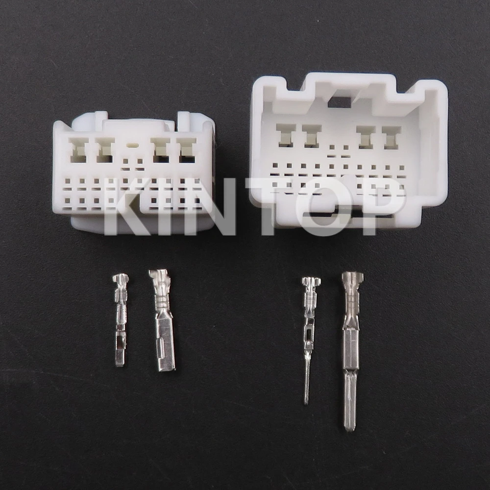 1 Set 24 Pins Auto Electric Wire Plug 1746864-1 1318756-1 Car Module Docking Unsealed Socket AC Assembly for Toyota Lexus 12149