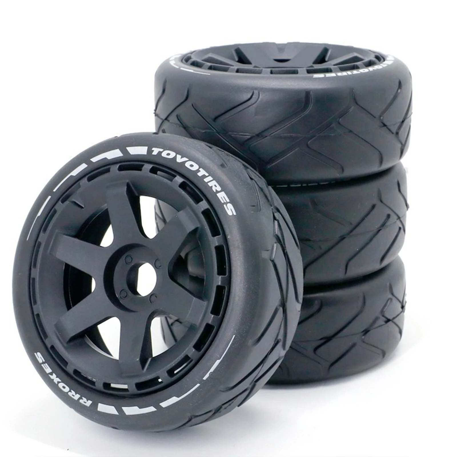 103mm 1/8 1/10 Short Course Truck Tire Tyre with 17mm Wheel Hex For Model flat running wear-resistant grip tire km Hongnuo ZD