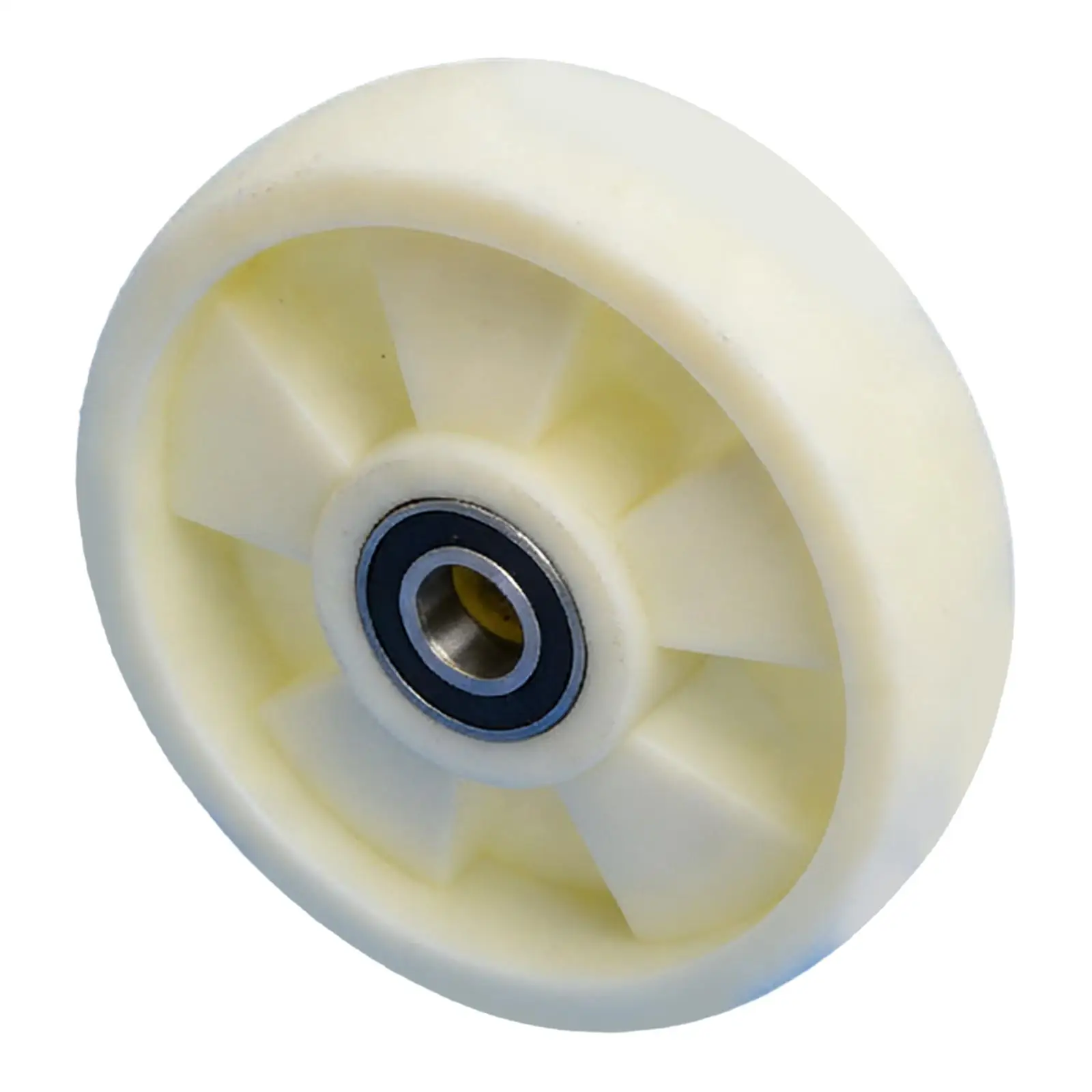Steering Bearings for Pallet Trucks Included - Universal, Shock-absorbing, Easy to Roll, Repair And Replace - 180 Mm X 50 Mm
