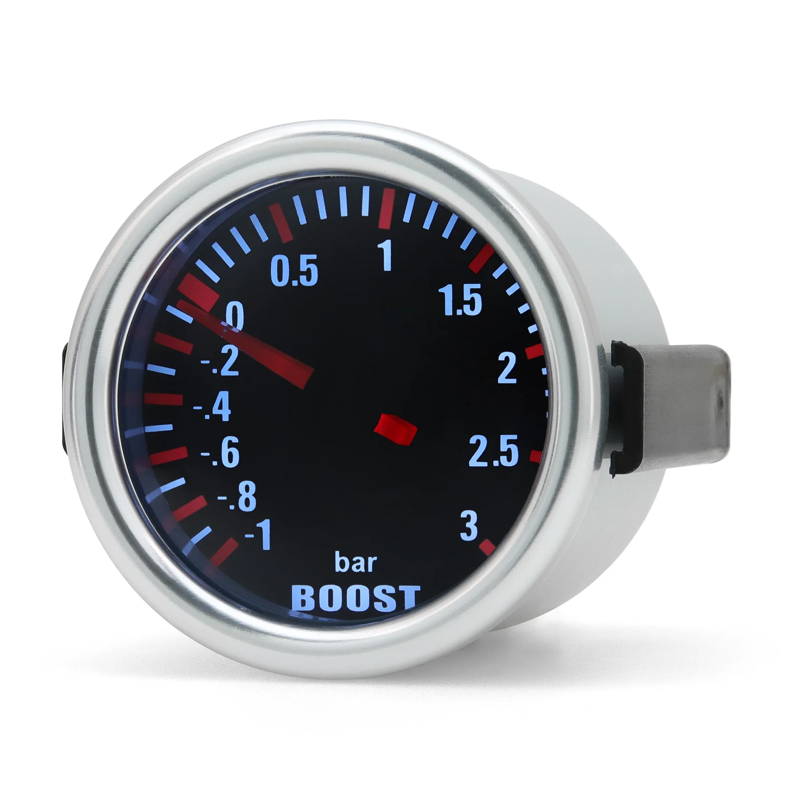 52mm Auto-Turbo-Boost-Messgerät 3 Bar Auto-Zeiger-Turbo-Boost-Druckmesser mit LED-Licht für 12V-Fahrzeuge Auto-Zubehör – Detail 3