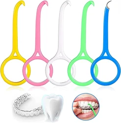 10pcs  Dental Brace Extractor Removal Tool Hook Orthodontic Aligner Remove Invisible Removable Braces Clear Aligner Oral Care