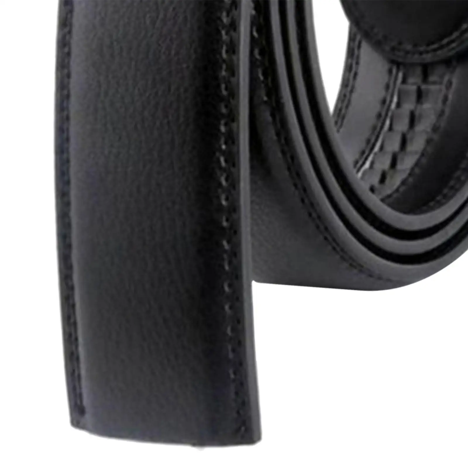 أحزمة رجالي عادية حزام من الجلد الطبيعي بدون إبزيم بديل حزام الموضة للجينز والبنطلون