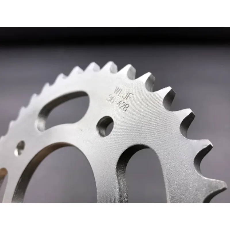 For Lifan KP150 Mini LF150-5U Sprocket Modified Chain Plate Rear Teeth: 36 Teeth 4 Holes