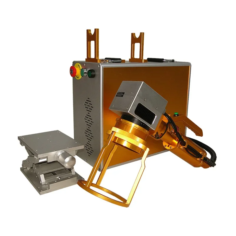 Faith Dual-Purpose Multifunctional Fiber Laser Engraving Machine Small Portable Metal Plastic