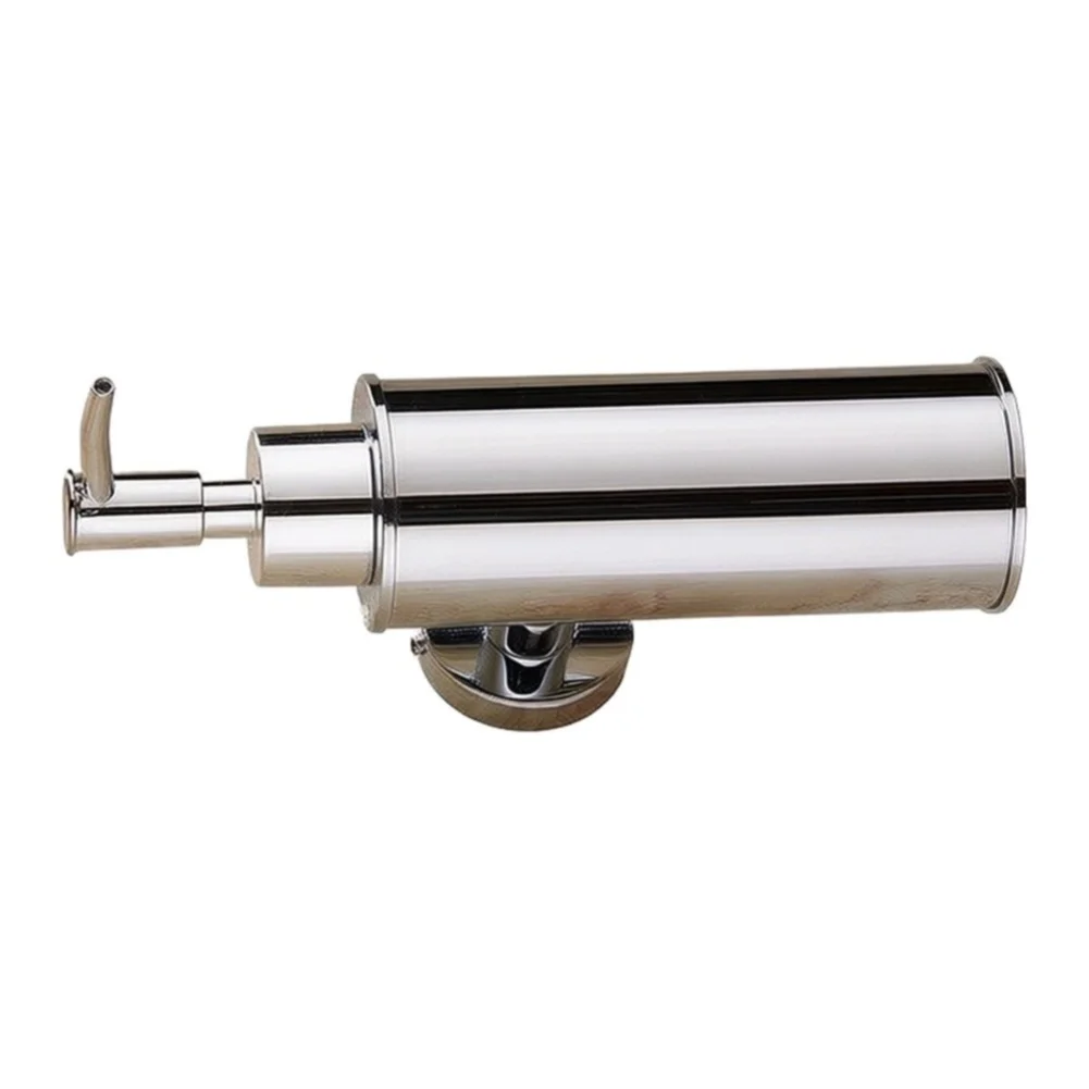 Stainless Steel Wall Mount Soap Dispenser with Secure Hardware Kit for Easy DIY Installation No Drilling Needed