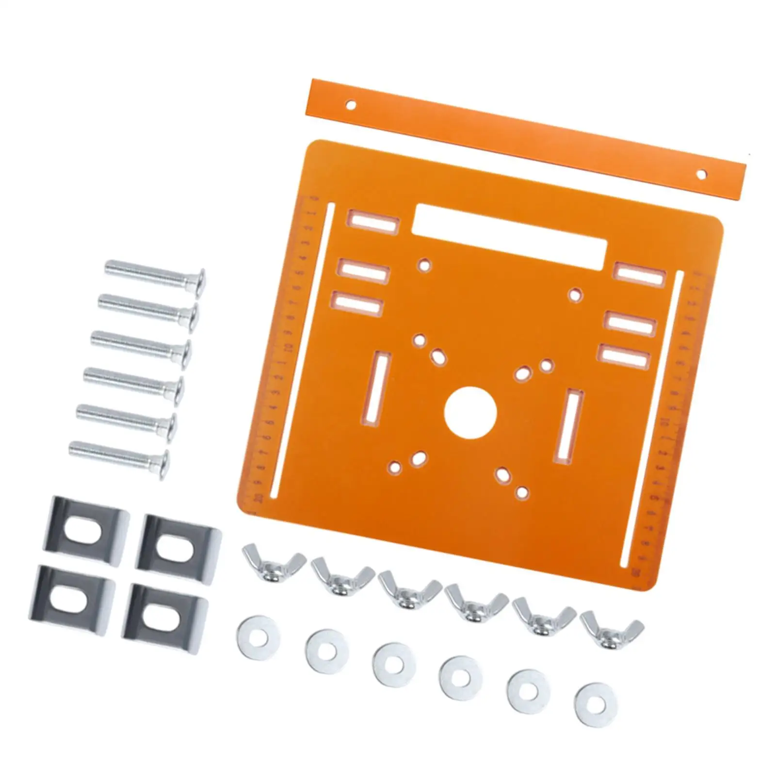 Bakelite Circular Saw Base Plate Positioning Trimming Insert Plate Guide Ruler for Electric Woodworking Machines
