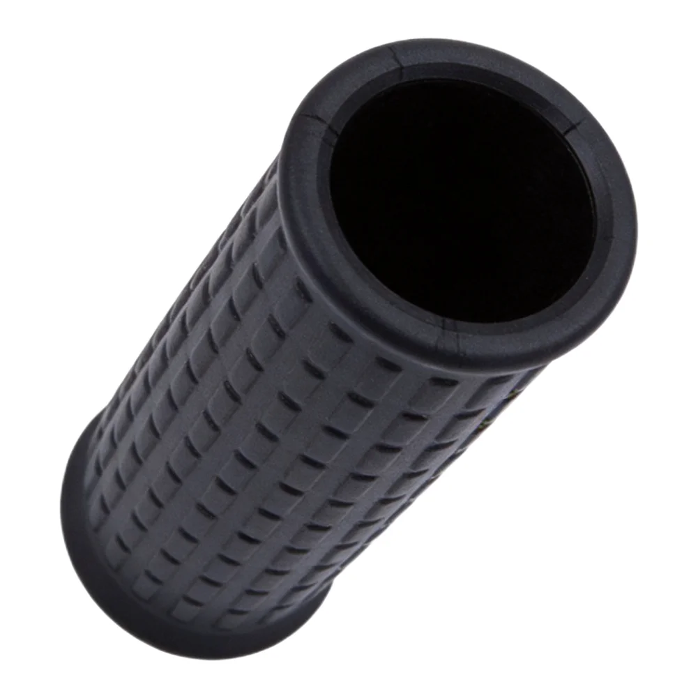 Wheelbarrow Rubber Handle Replacement 2 Pack with Anti Slip Groove and Weather Resistant Material for Secure Outdoor Use