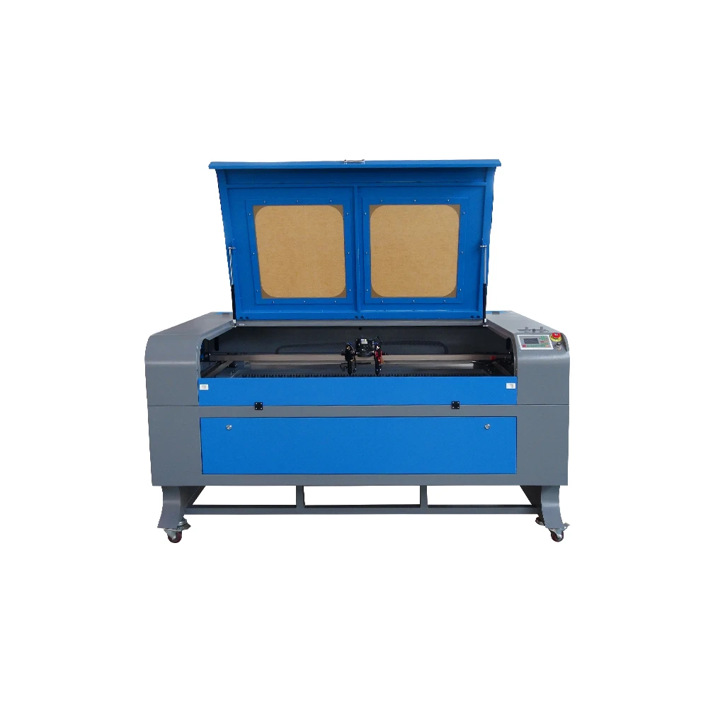 1610 Two Heads 80W 100w 130w 150w 180w CO2 Laser Cutting Machine With CCD Camera
