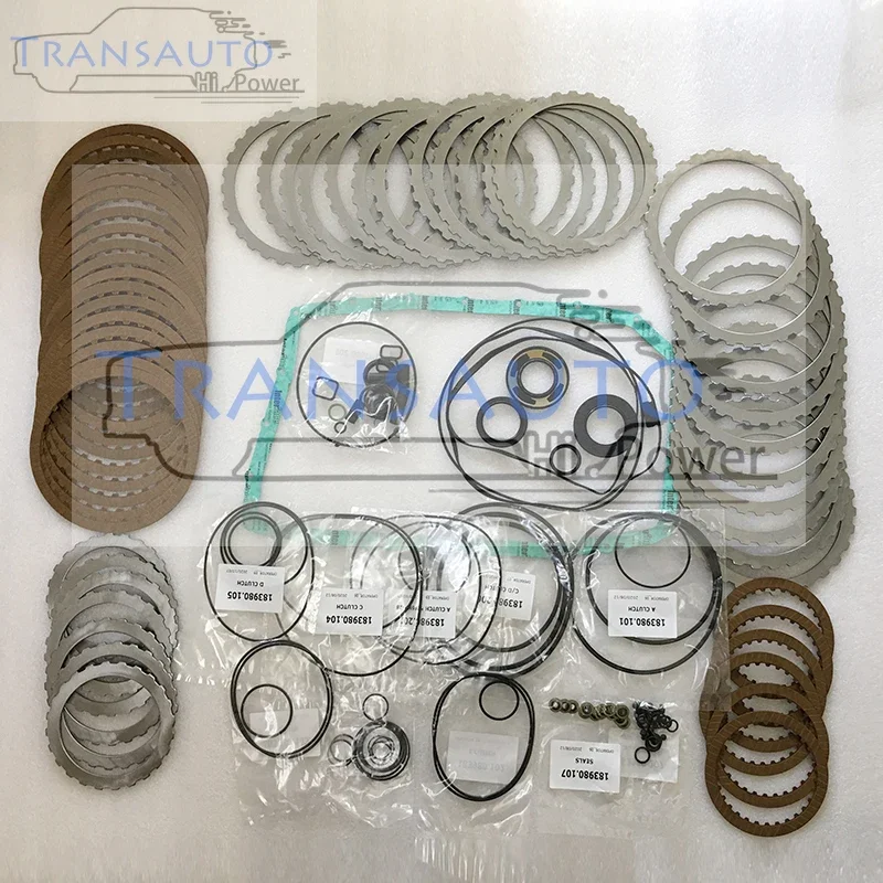 ZF6HP-26 6HP26 Transmission Master Rebuild Kit Overhaul Kit Friction Steel For BMW 6HP-26 Gearbox Disc Repair Kit