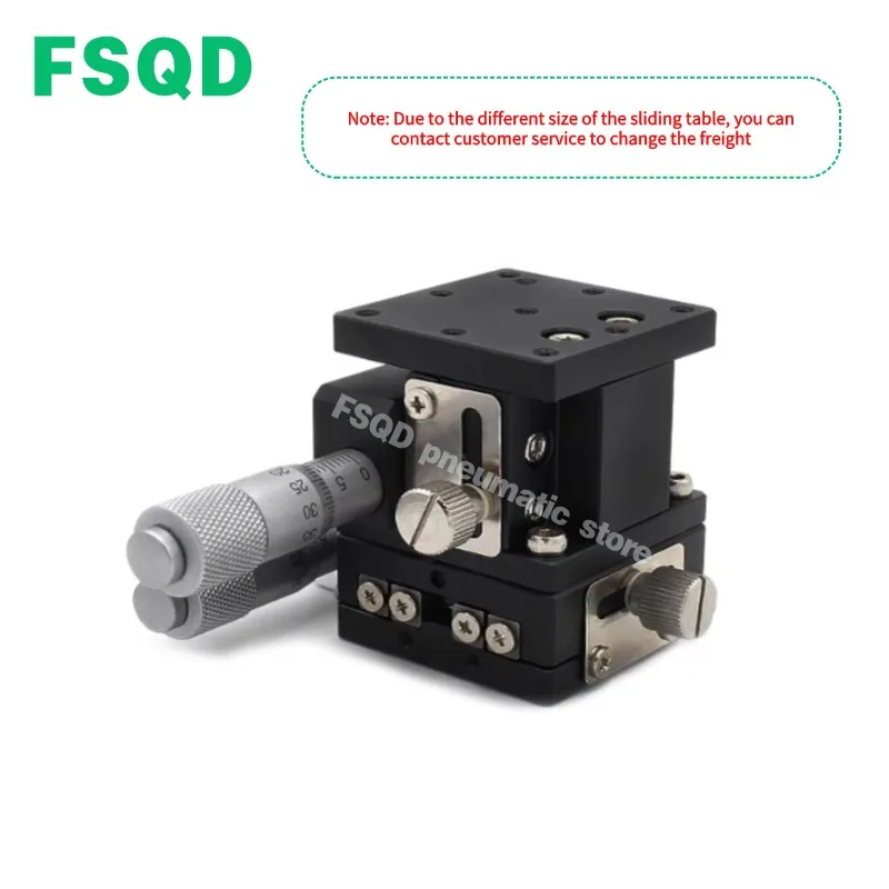 Optical Moving Slide Table LD40 LD60 LD80 LGD40 LGD60-LM CM RM-L-C-R-2 Three-axis Fine-Tuning LD Series Platform Tool
