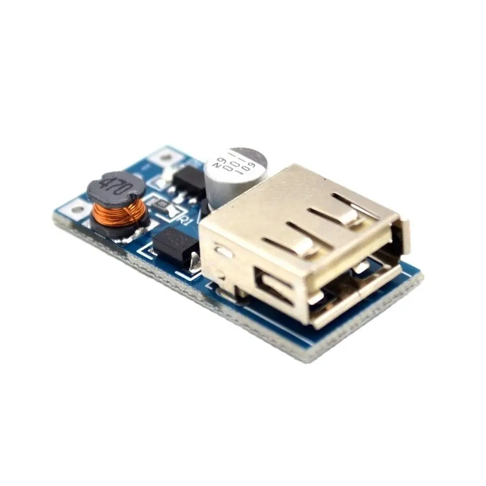 DC-DC booster module  0.9V to 5V 600 ma USB booster circuit board mobile power booster