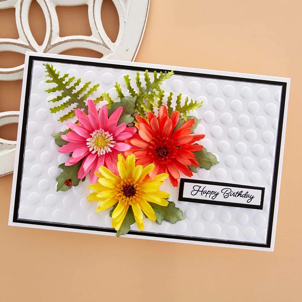 Metal Cutting Dies Flowers & Leaves diy Scrapbooking Photo Album Decorative Embossing PaperCard Die