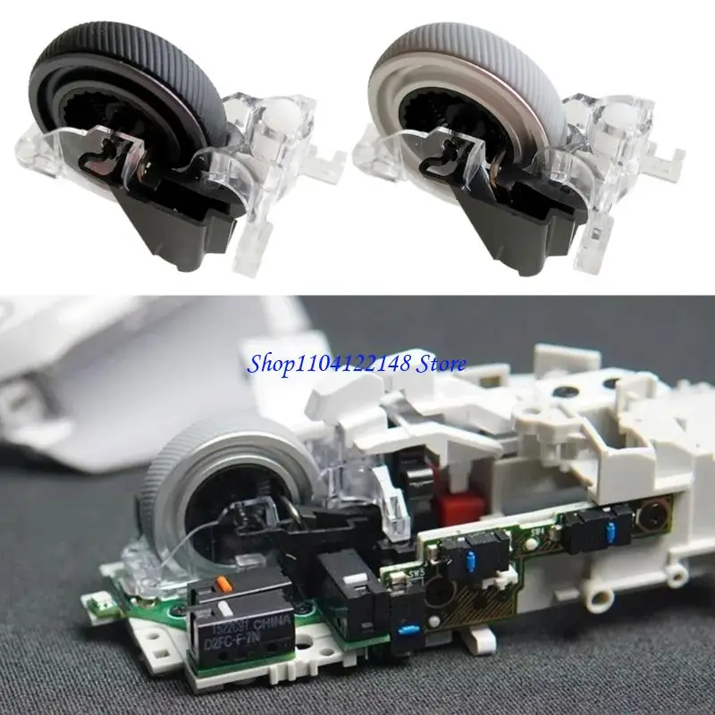 

P9FA Mouse Metal Scroll Wheel Pulley for G502X Mouse Repair Access