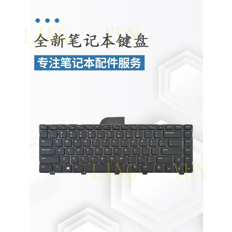 Z Adequado para teclado Dell 3421 5421 5435 2421 5437 M431R 3437 5523 L3440