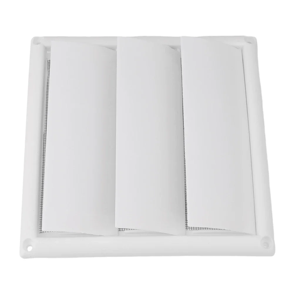 4 Inch Air Vent Grille Ventilation Cover Plastic Wall Grilles Duct Heating Cooling Vents With 3 Flaps Air Outlet Ventilation