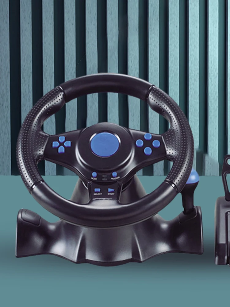 

Steering Wheel With Manual Shifter Vibration Controller Game Racing Wheel Controller for Switch/xbox One/360/PS4/PS2/PS3/PC