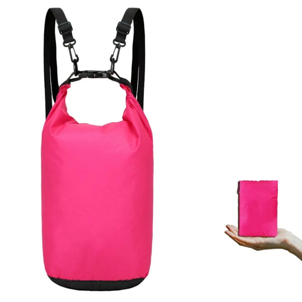 

Practical 15/20 L Drifting Bag Waterproof Large-Capacity Waterproof Storage Bag Foldable Lightweight Beach Backpack Gym