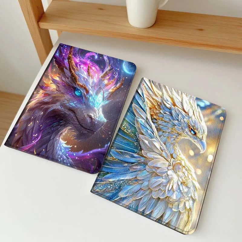 

Cool Sparkling Dragon Head For Samsung Galaxy Tab A7 A A8 A9 A11 S6 S11 10.1 10.4 10.5 Inch Lite PLus Soft Tablet Case Gift