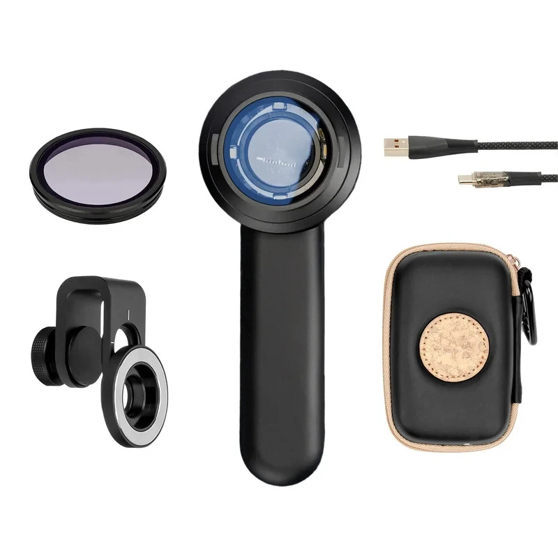 Handheld Dermatology Scope – Polarized Light Surface Reflection, Mode Fungus & Detection
