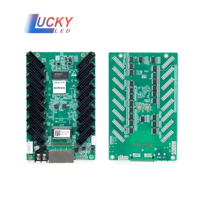 LED Screen Novastar Receiving Card DH7516-S Series Receiving Card for HD Full Color P3 P5 Matrix LED Digital and Sign