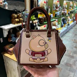 CREAM BEAR High Quality Fashion Brand Women Bag Small Handbags for Women Luxury Designer Ladies Pu Leather Shoulder Hand Bags