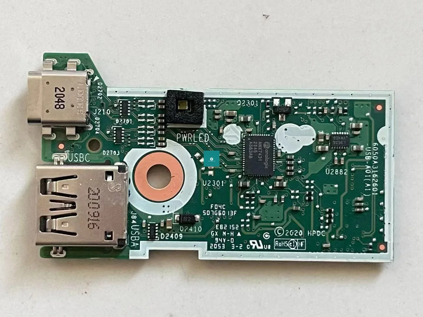 

ДЛЯ HP Opening Desk TYPE-C USB BOARD 6050A 3162601