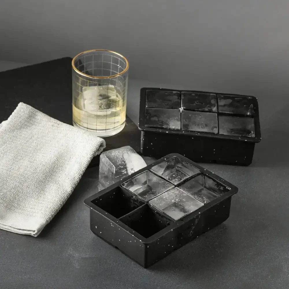 2er-Pack Eiswürfelschalen aus Silikon