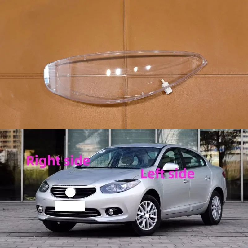 For Renault Fluence 2011 2012 2013 2014 2015 Car Headlamp Lens Headlight Shell Replacement Headlight Cover Headlight Glass