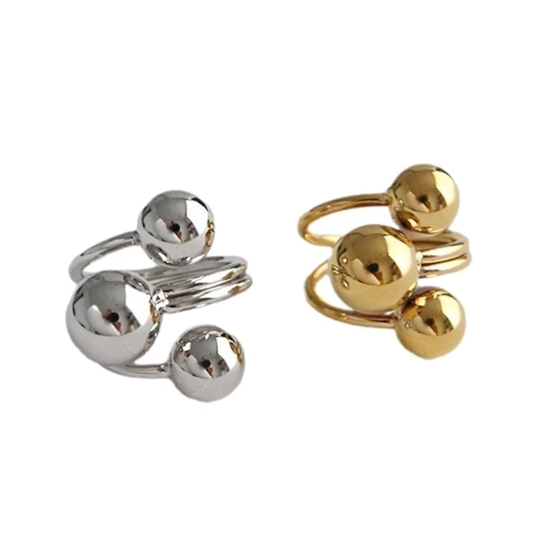Celestials Finger Rings Adjustable Opening Sturdy Metal Crafted Stylish Accessory for Her
