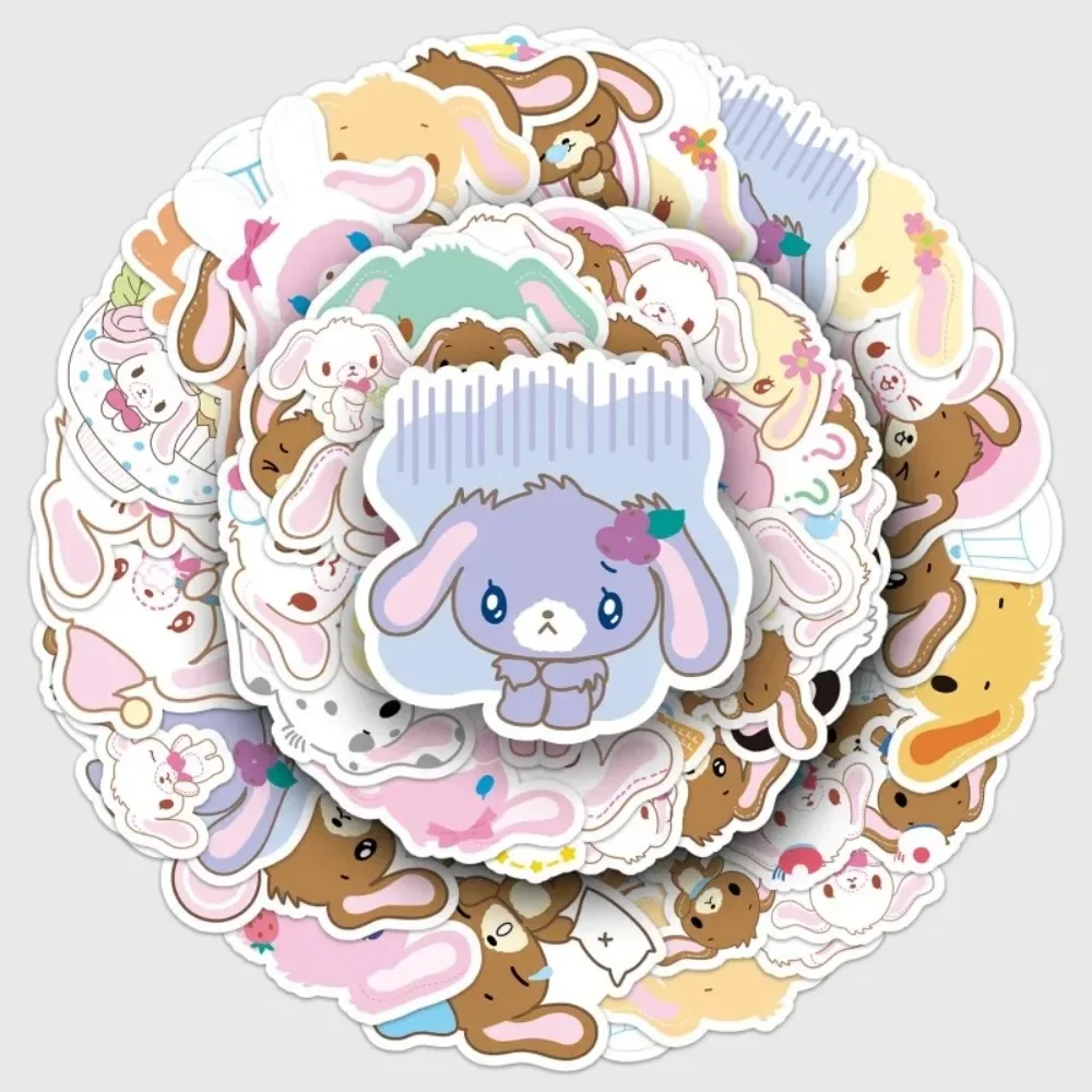 100/200PCS Cartoon Cute Rabbit Graffiti Decorative Sticker Decorate Desktop Skateboard Bicycles Motorcycle Helmets DIY Hand Book view 4