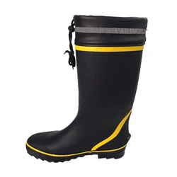 Protective Footwear Waterproof Rubber Rain Boots Steel Safety Herren Stiefel PVC Gum for Industry Fishing Men Women Manufacturer