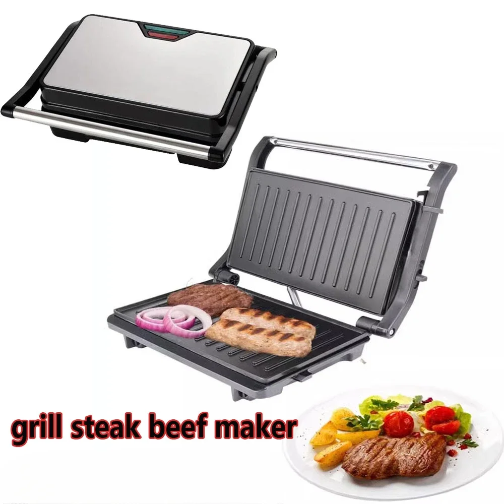 

For Elecric steak beef maker cooker BBQ heating steak maker BBQ pan frying machine