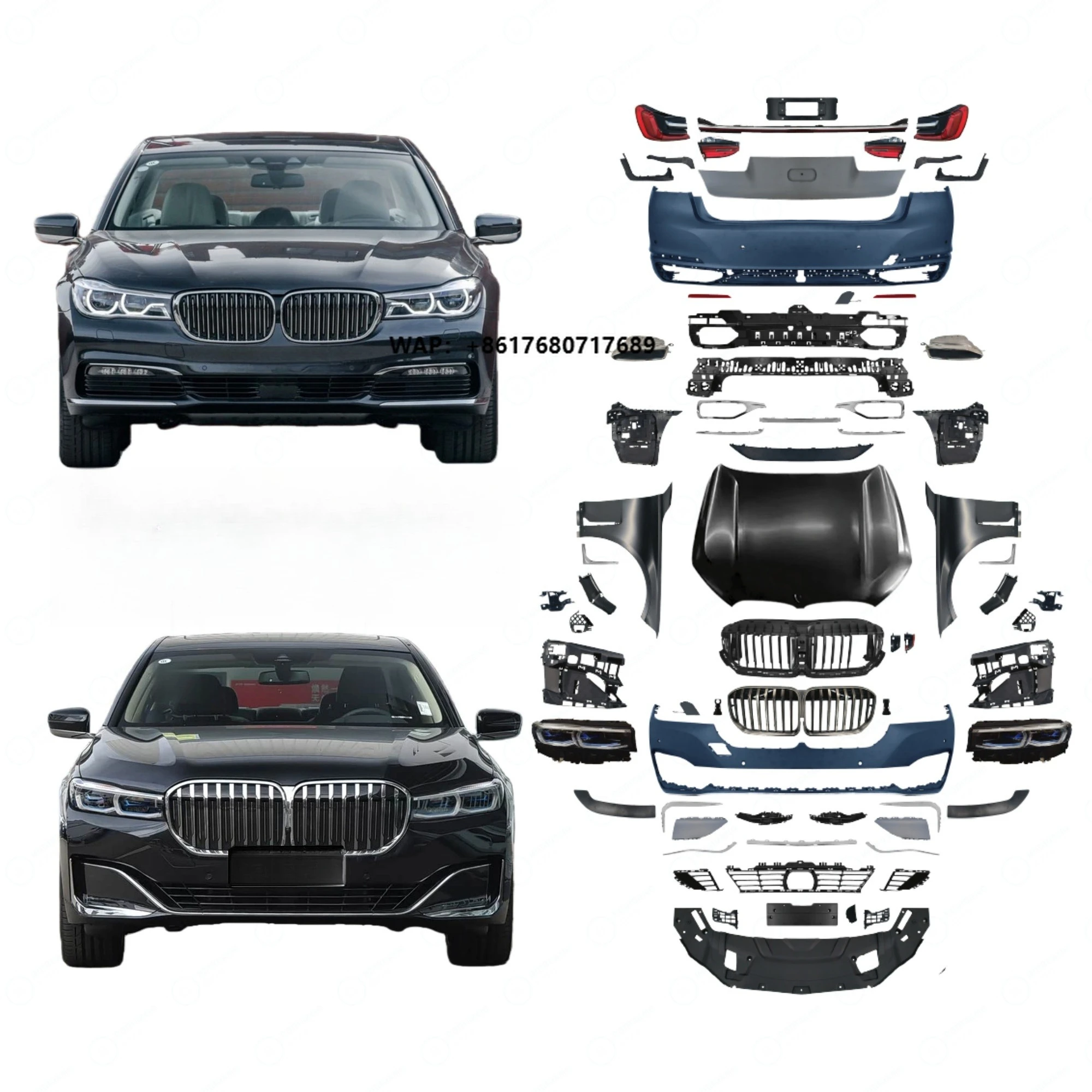 Luxury Edition Body Kit for  7-Series G11 G12 2016 2017 2018 Bumper Accessories Bodykit 2022 G11 G12 LCI Executive Model