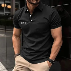 Men's Polo Shirt Sport Polo Casual Sports Short Sleeve Fashion Basic Solid Color Classic Style Summer Regular Fit Polo Shirt