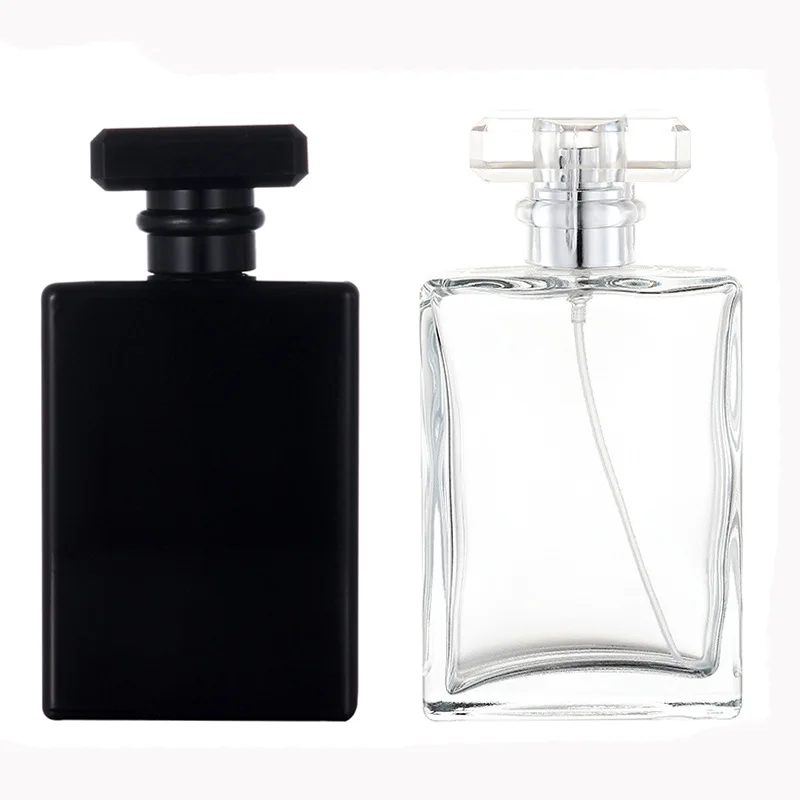 

100ml Portable Transparent Perfume Spray Bottle for Daily Party and Anniversary Fashion Glass Refill Gift Fragrance Container