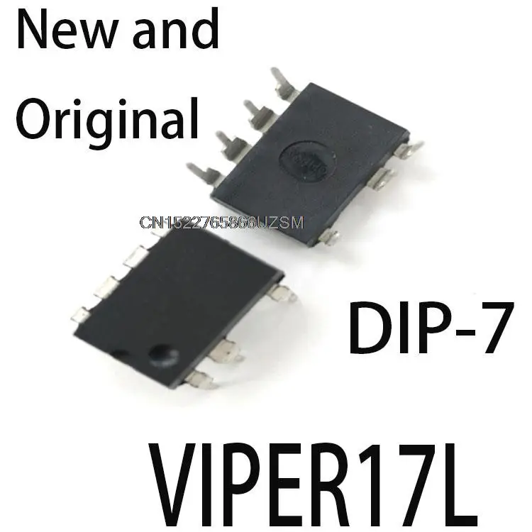 10PCS New and Original  DIP-7 VIPER17 DIP7 VIPER17LN DIP VIPER17H VIPER17L